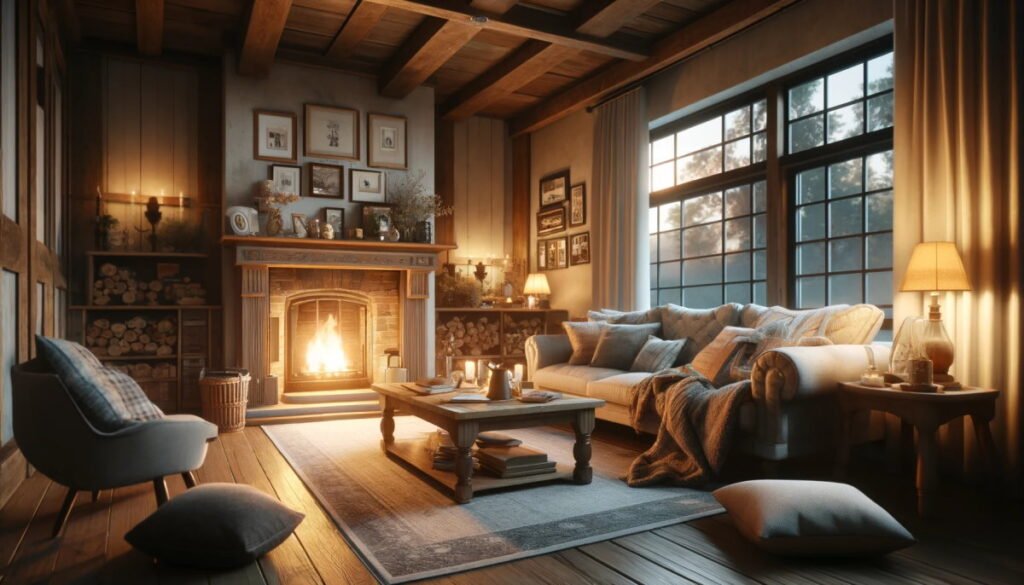 fireplace - one of the ways to heat your home efficiently